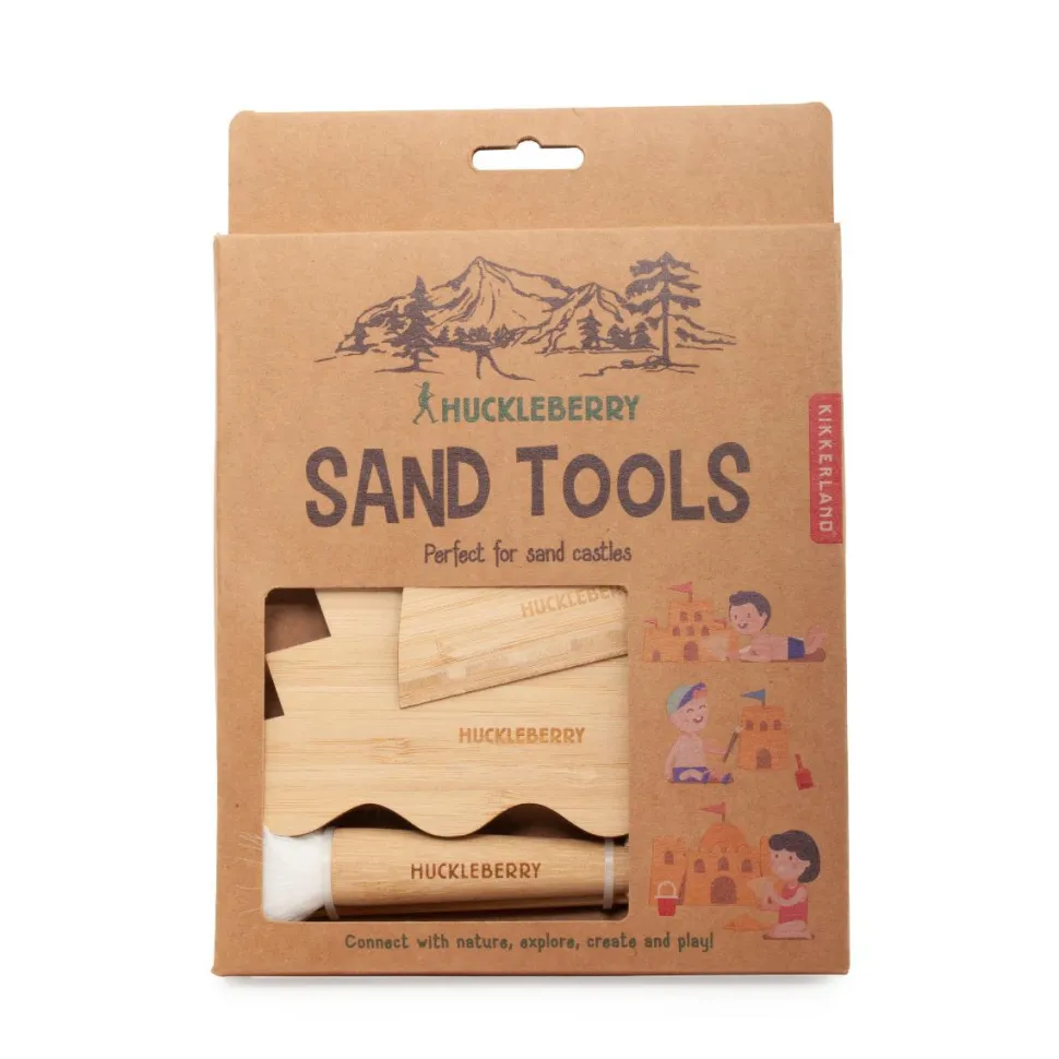 Sandleg - Redskaber af træ, 3 stk
