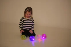 Sansebolde m. LED lys, 4 stk