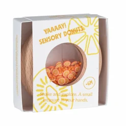 Sansedonut Ø7 cm - Appelsiner