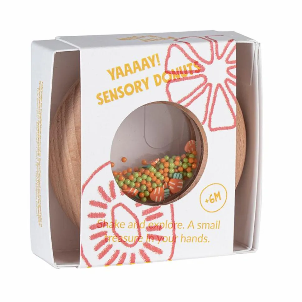 Sansedonut Ø7 cm - Gulerødder