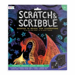 Scratch & Scribble - Fantastiske drager