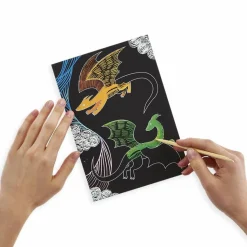 Scratch & Scribble - Fantastiske drager