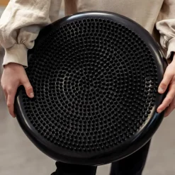 Siddepude Ø33 cm - Sort