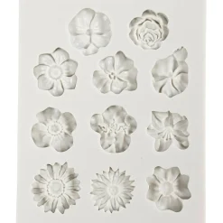 Silikoneform - Margueritter, 11 motiver