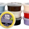 Silk Clay 10 x 40 gr. - Basisfarver