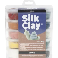 Silk Clay 10 x 40 gr. - Natur
