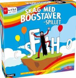 Skæg med bogstaver-spillet