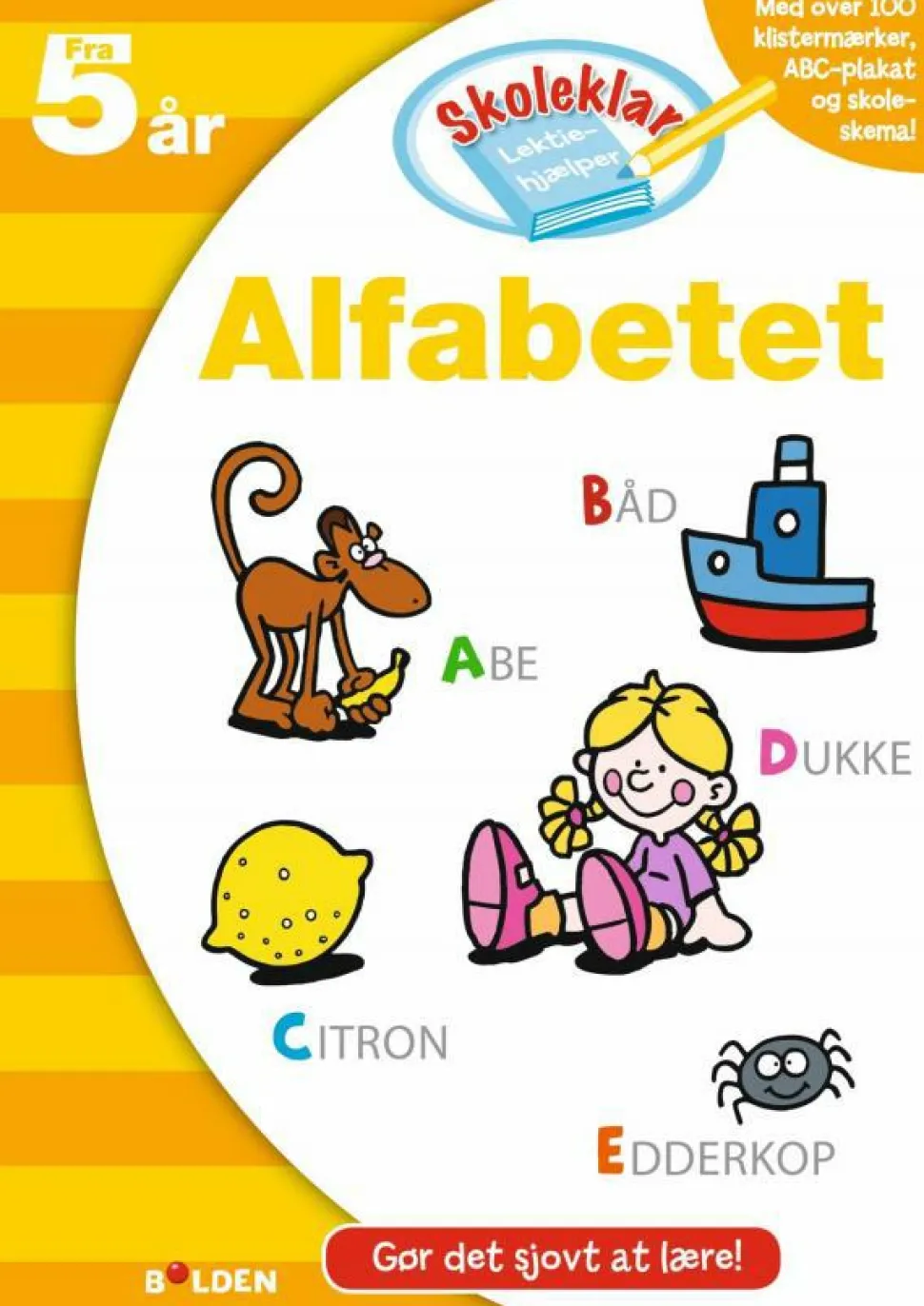 Skoleklar lektiehjælper: Alfabetet