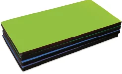 Skummåtte - 4 stk med velcro 114x60 cm