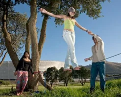 Slackline balancesæt - Øvede/Aktiv