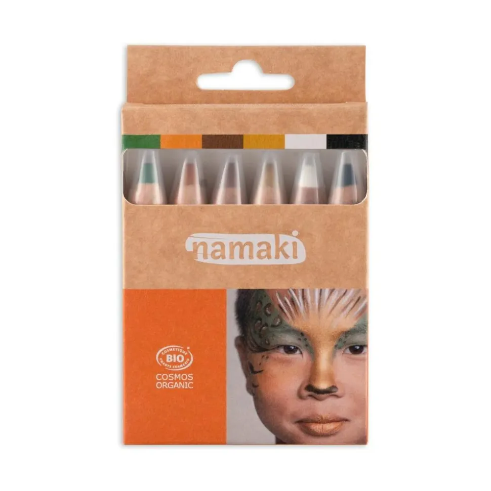 Sminkeblyanter - Wildlife, 6 stk