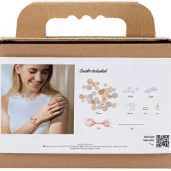 Smykkekit - Halskæde & armbånd, Agater natur