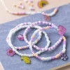 Smykkekit mini - Armbånd m. krympeplast charms