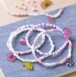 Smykkekit mini - Armbånd m. krympeplast charms