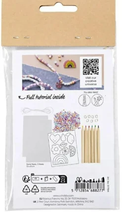 Smykkekit mini - Armbånd m. krympeplast charms