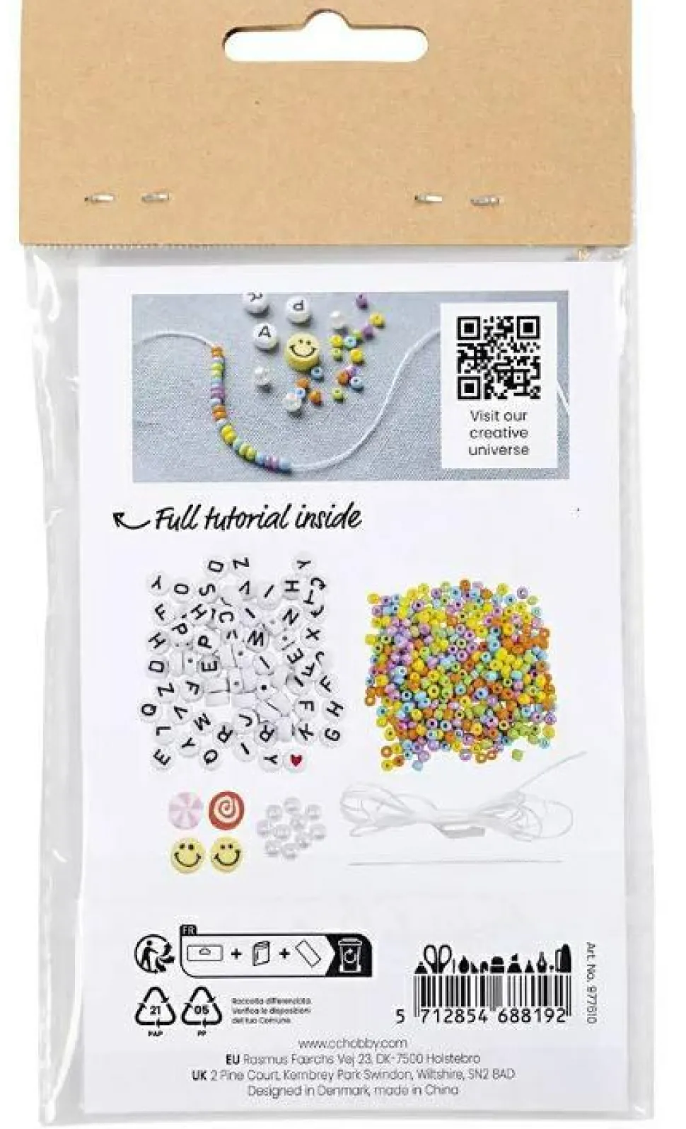 Smykkekit mini - Halskæder m. bogstavperler