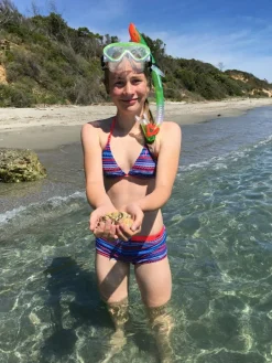 Snorkelsæt inkl. svømmefødder (4-12 år)