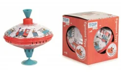Snurretop af metal Ø18 cm - Tog
