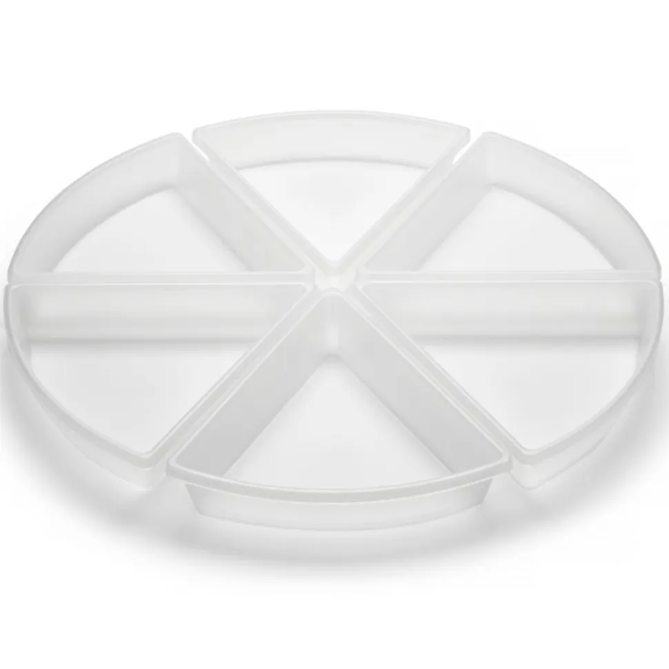 Sorteringsbakker - Transparente, 6 stk