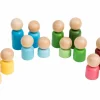 Sorteringssæt - Træfigurer, 16 dele