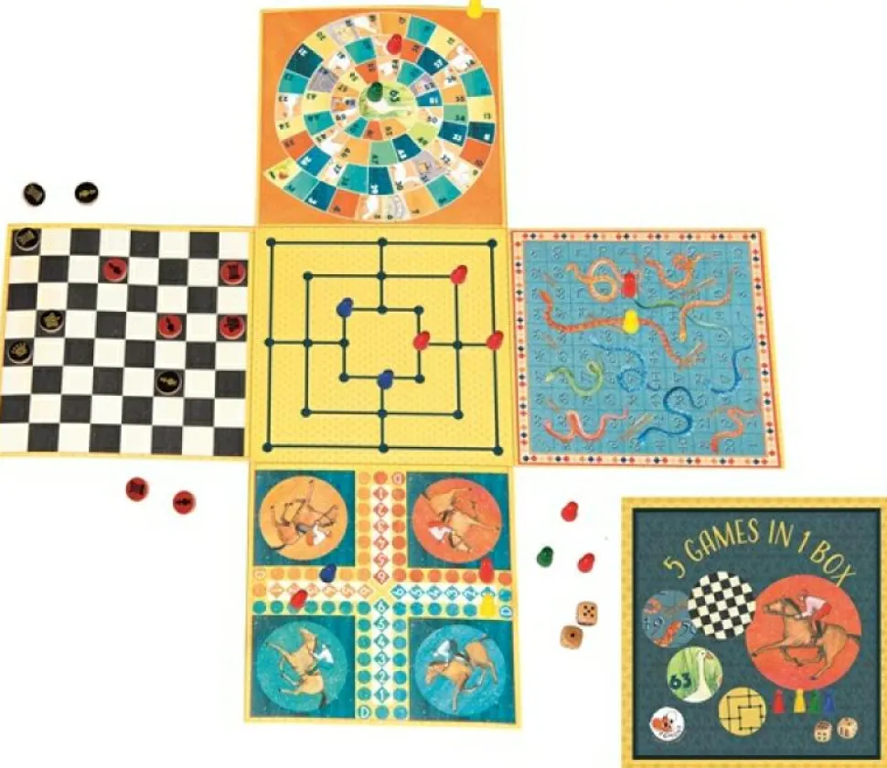 Spillemagasin (fra 5 år) - Inkl. 5 spil