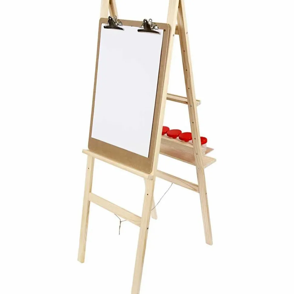 Staffeli, sammenklappeligt inkl. hylde