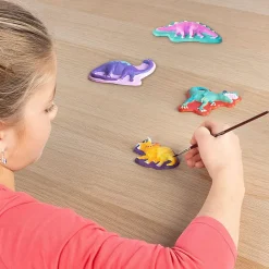 Støb & Mal - Dinosaurer, Glow-in-the-dark
