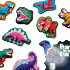 Støb & Mal - Dinosaurer, Glow-in-the-dark