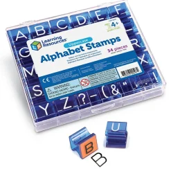 Stempelsæt - Store bogstaver (A-Z)