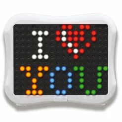 Stiftmosaik med LED - Peg Brite, 122 stk