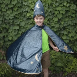 Stjernekappe med hat, str. 5-6 år