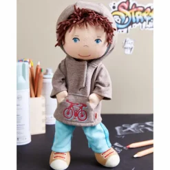 Stofdukke - Noah, 30 cm