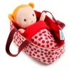 Stofdukke med lift, 22 cm. - Agathe