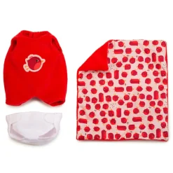 Stofdukke med lift, 22 cm. - Agathe