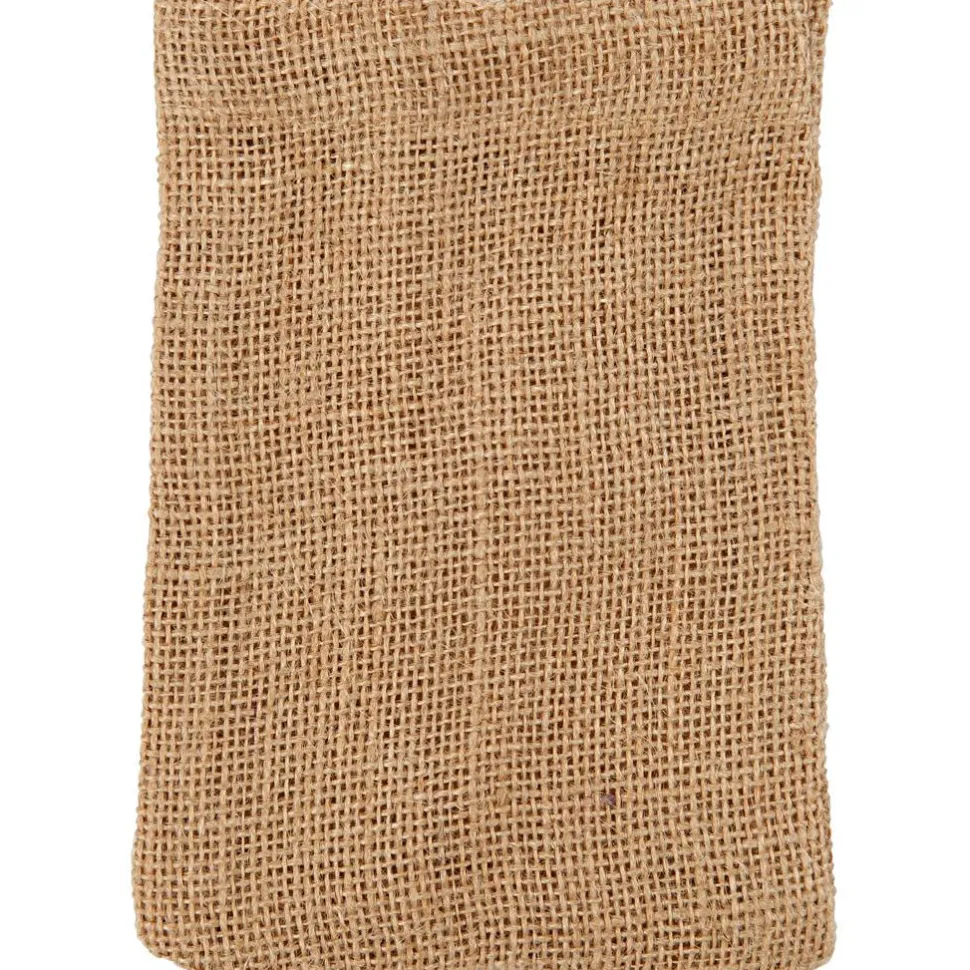 Stofpose 10 x 15 cm - Brun, 4 stk