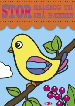 Stor malebog til små hænder