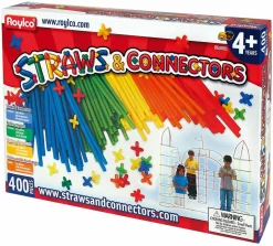 Straws & Connectors byggesæt, 400 dele