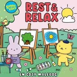 Sunny Vibes malebog - Rest & Relax