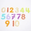 Tal med glitter, 14 stk