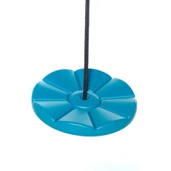 Tallerkengynge Ø28 cm - Turkis (sort reb)