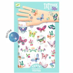 Tatoveringer, Glitter - Sommerfugle