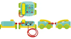 Telefon med lyd og lys