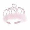 Tiara - Pink og sølv