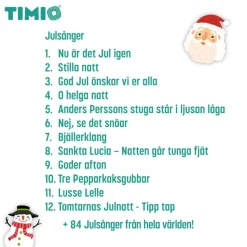 TIMIO tilbehør - Disc m. julesange