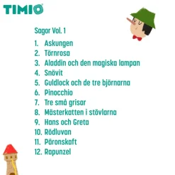 TIMIO tilbehør - Disc sæt 3