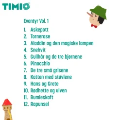 TIMIO tilbehør - Disc sæt 3