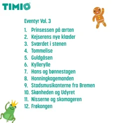TIMIO tilbehør - Disc sæt 4
