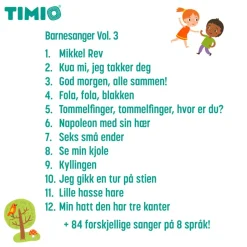 TIMIO tilbehør - Disc sæt 4