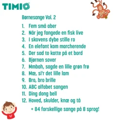 TIMIO tilbehør - Disc sæt 2