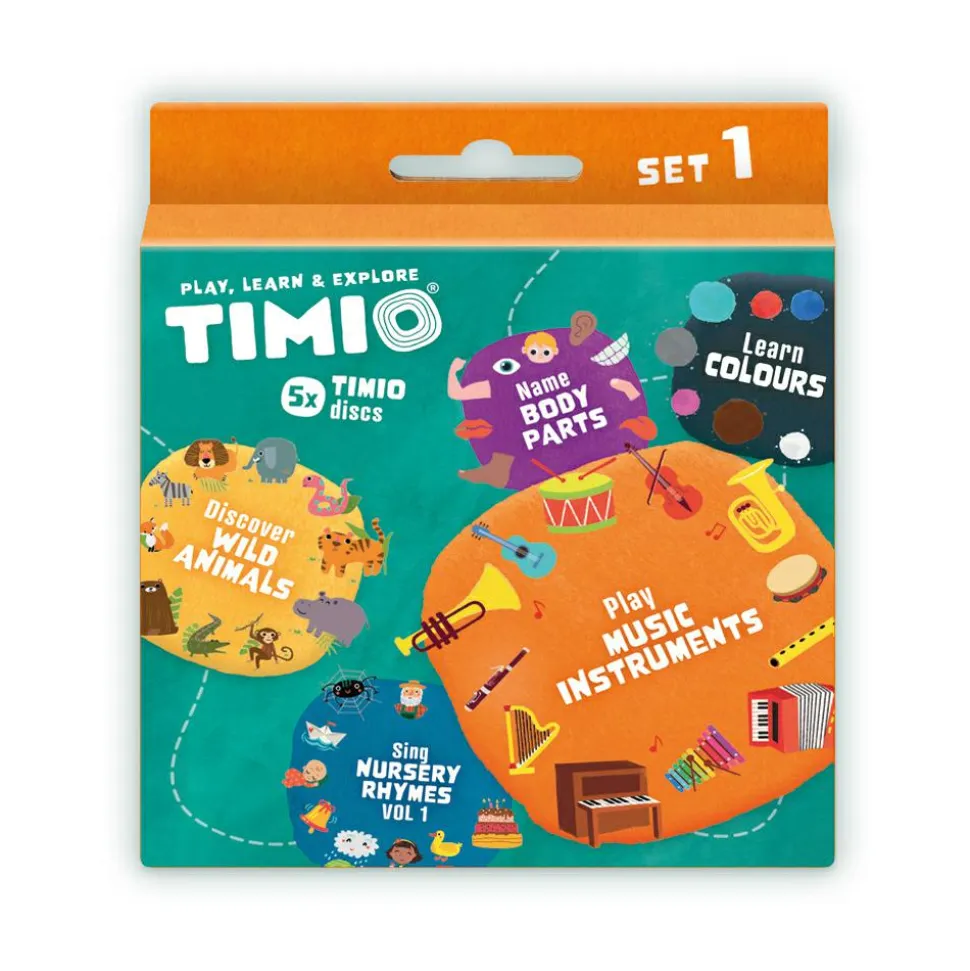 TIMIO tilbehør - Disc sæt 1